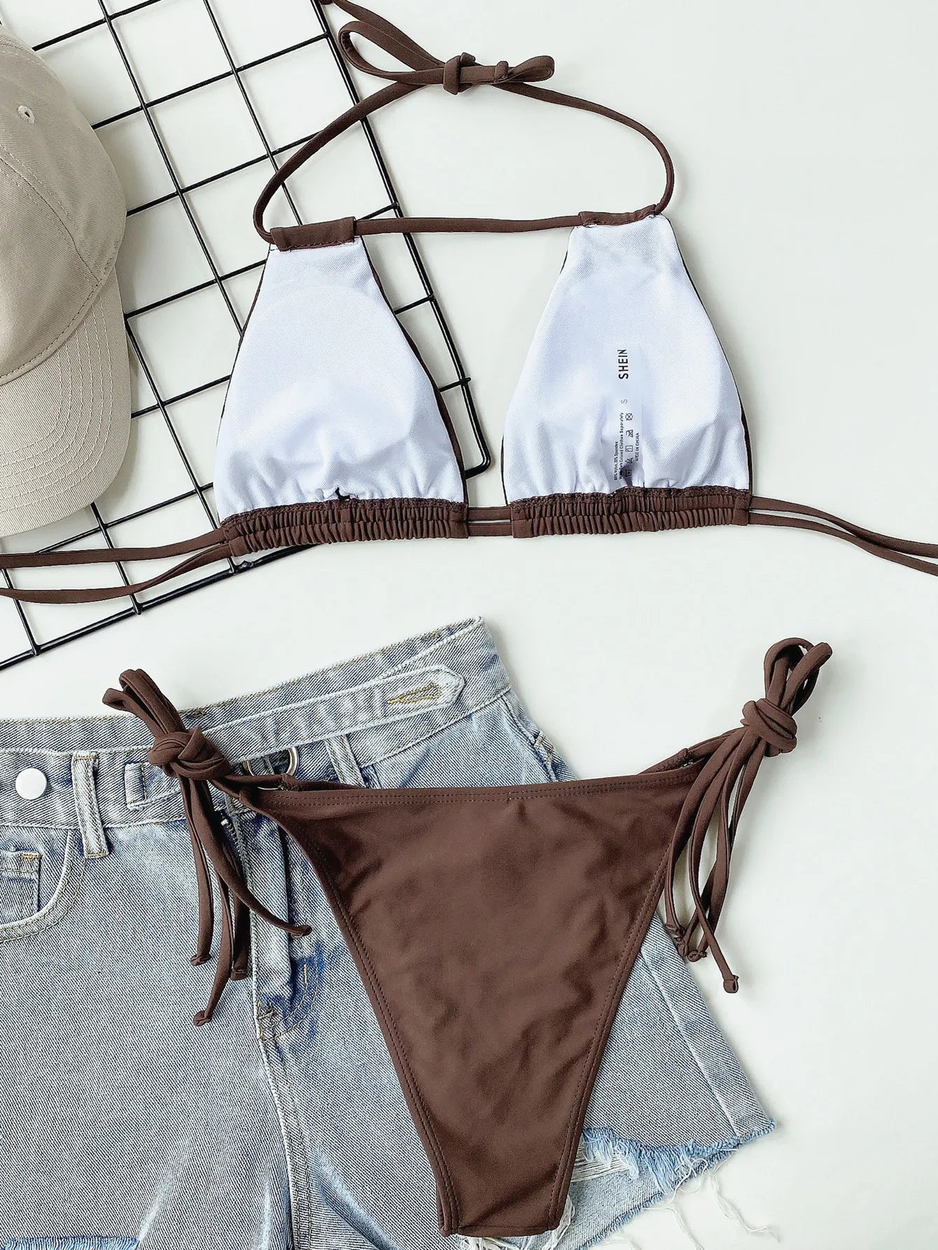 Two Piece Set Low Waist bikini Suit