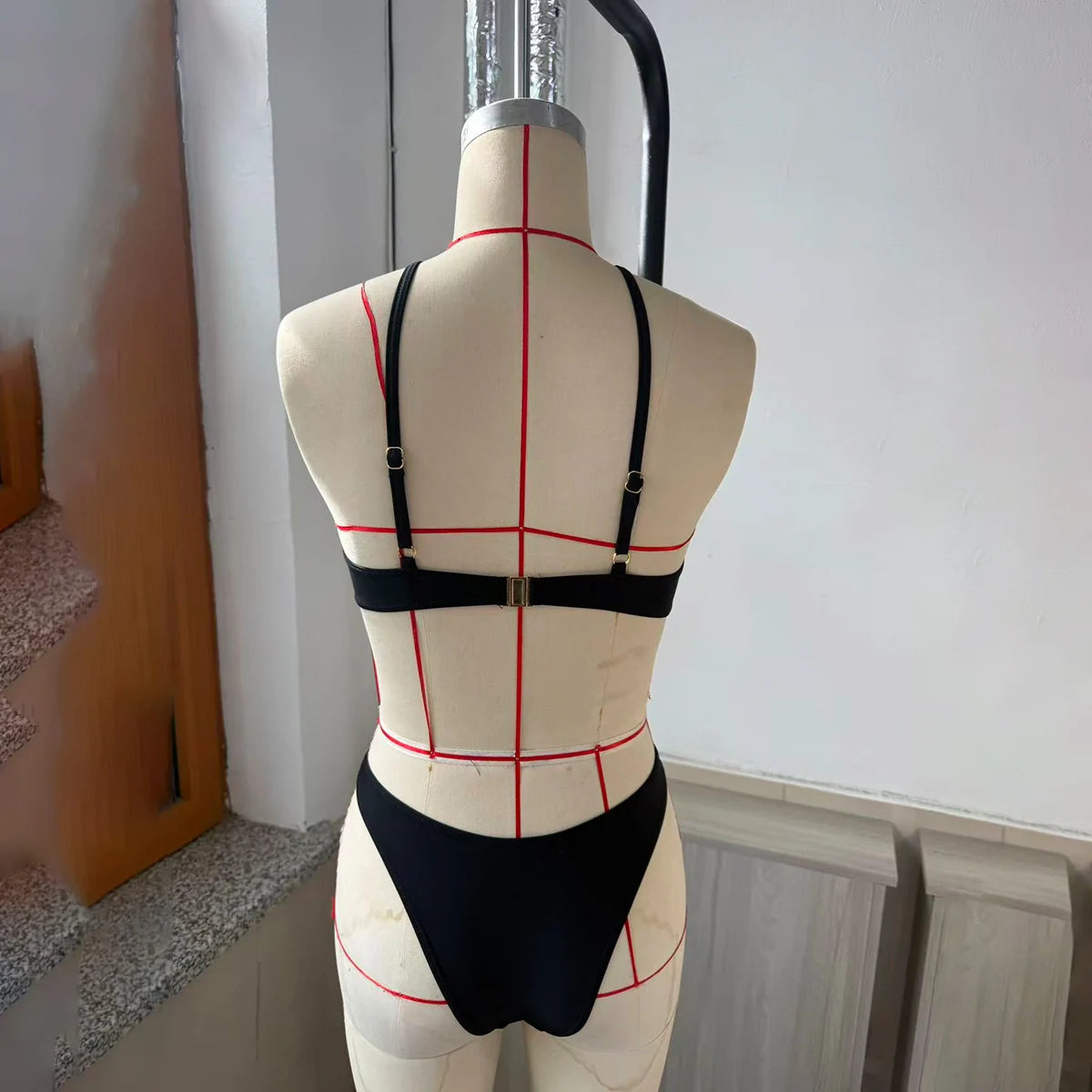 3 Pieces Female Bikini Push Up swimming Suit set