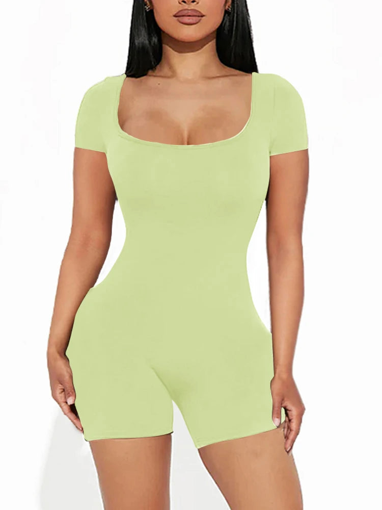 Women's Sexy U Neck One Piece jumpsuit