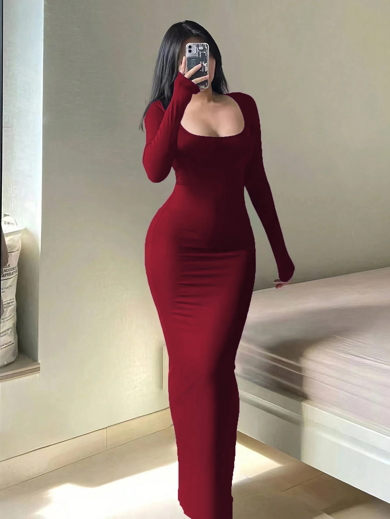 Women's Long Sleeve Bodycon dress