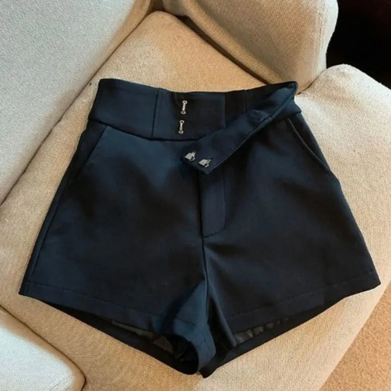 Women Elegant High Waisted Shorts