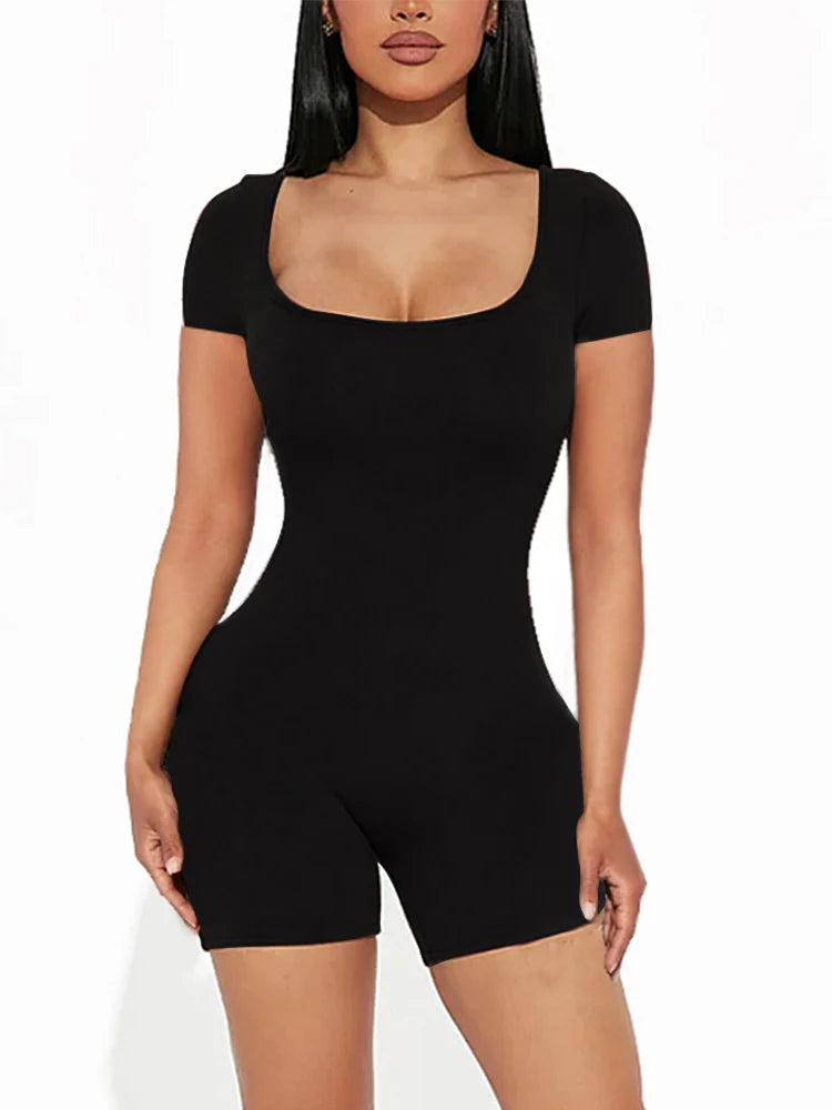Women's Sexy U Neck One Piece jumpsuit