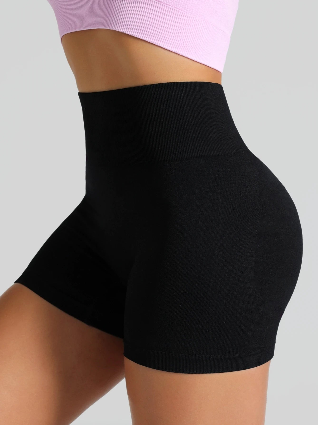 Women Sports Short Yoga Legging Shorts Squat Proof High Waist Fitness Tight Shorts Quick Drying Cycling Workout Gym Shorts