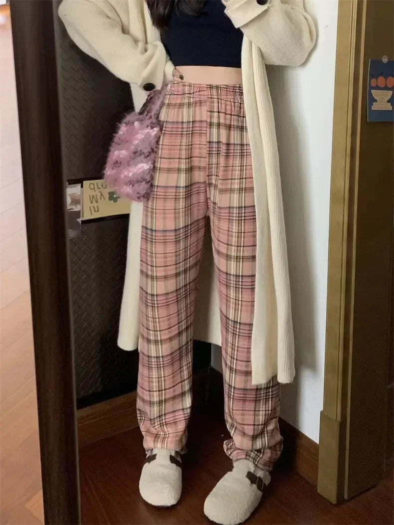 Warm Cashmere Winter Casual Loose Wide-legged Pants