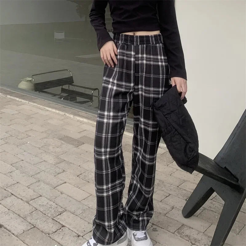 Warm Cashmere Winter Casual Loose Wide-legged Pants