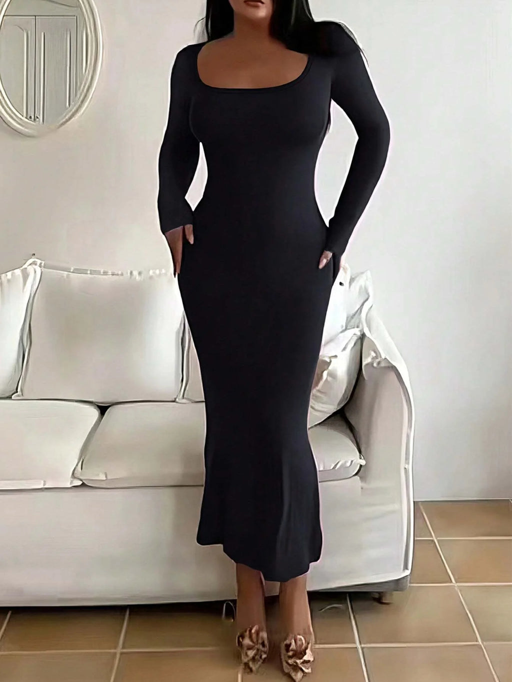 Women's Long Sleeve Bodycon dress