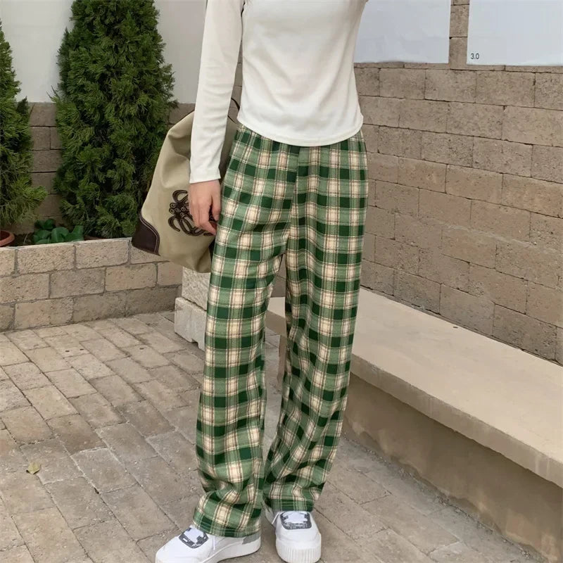 Warm Cashmere Winter Casual Loose Wide-legged Pants