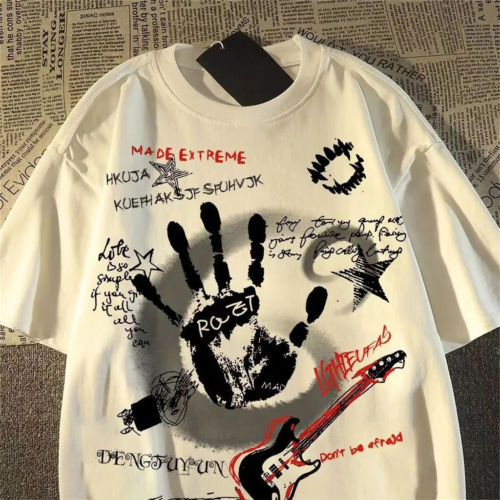 American Vintage Round Neck Short Sleeved T-shirt