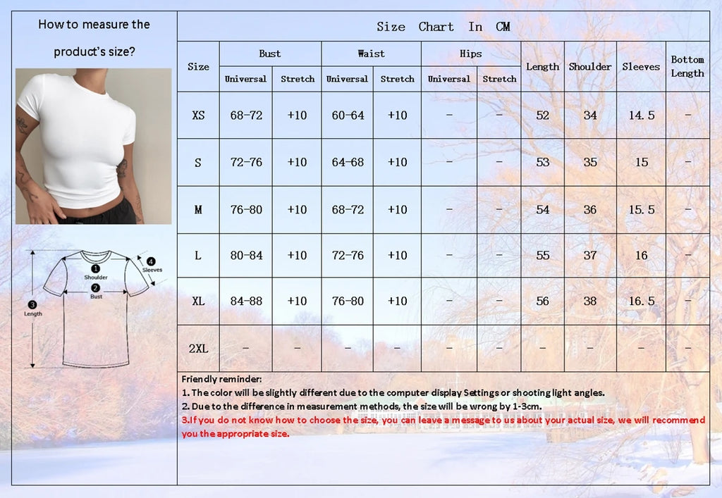 Short Sleeve Slim Fit Female O-Neck Knitted Tee Shirt