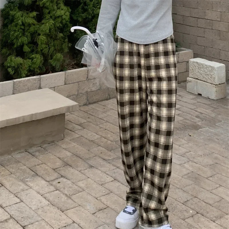 Warm Cashmere Winter Casual Loose Wide-legged Pants