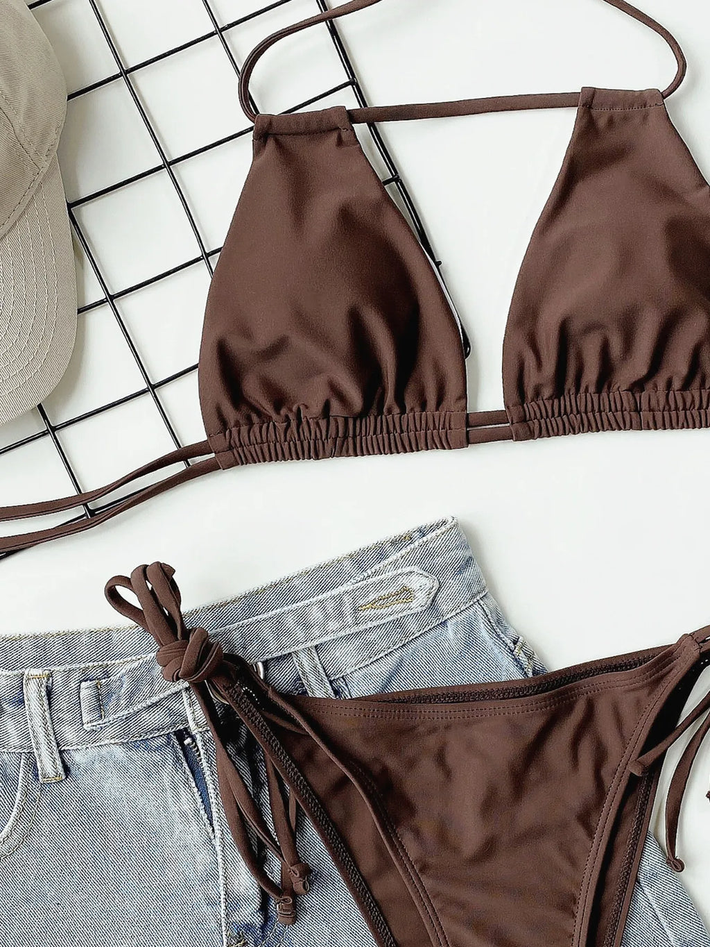 Two Piece Set Low Waist bikini Suit