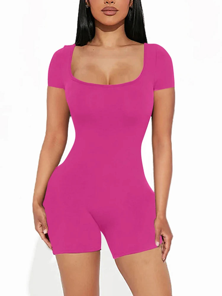 Women's Sexy U Neck One Piece jumpsuit