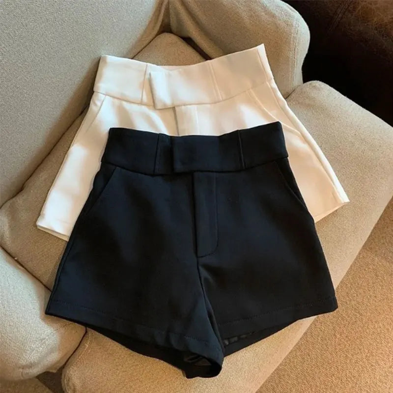 Women Elegant High Waisted Shorts