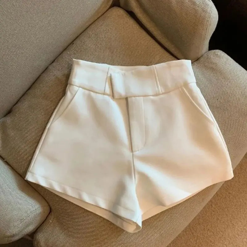 Women Elegant High Waisted Shorts